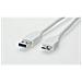 USB 3.0 Cable, USB Type A M - USB Type Micro B M 0.8 m - Foto miniatura 2
